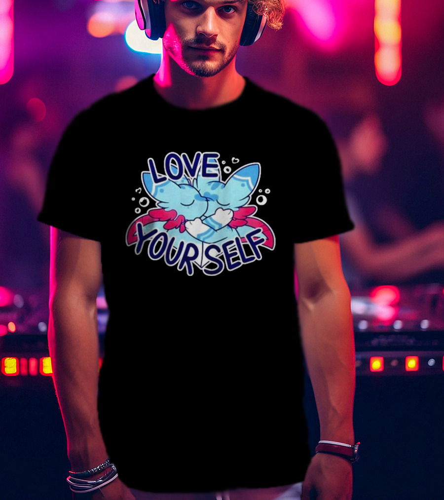 Love Yourself Cute Sylveon Embrace T-Shirt