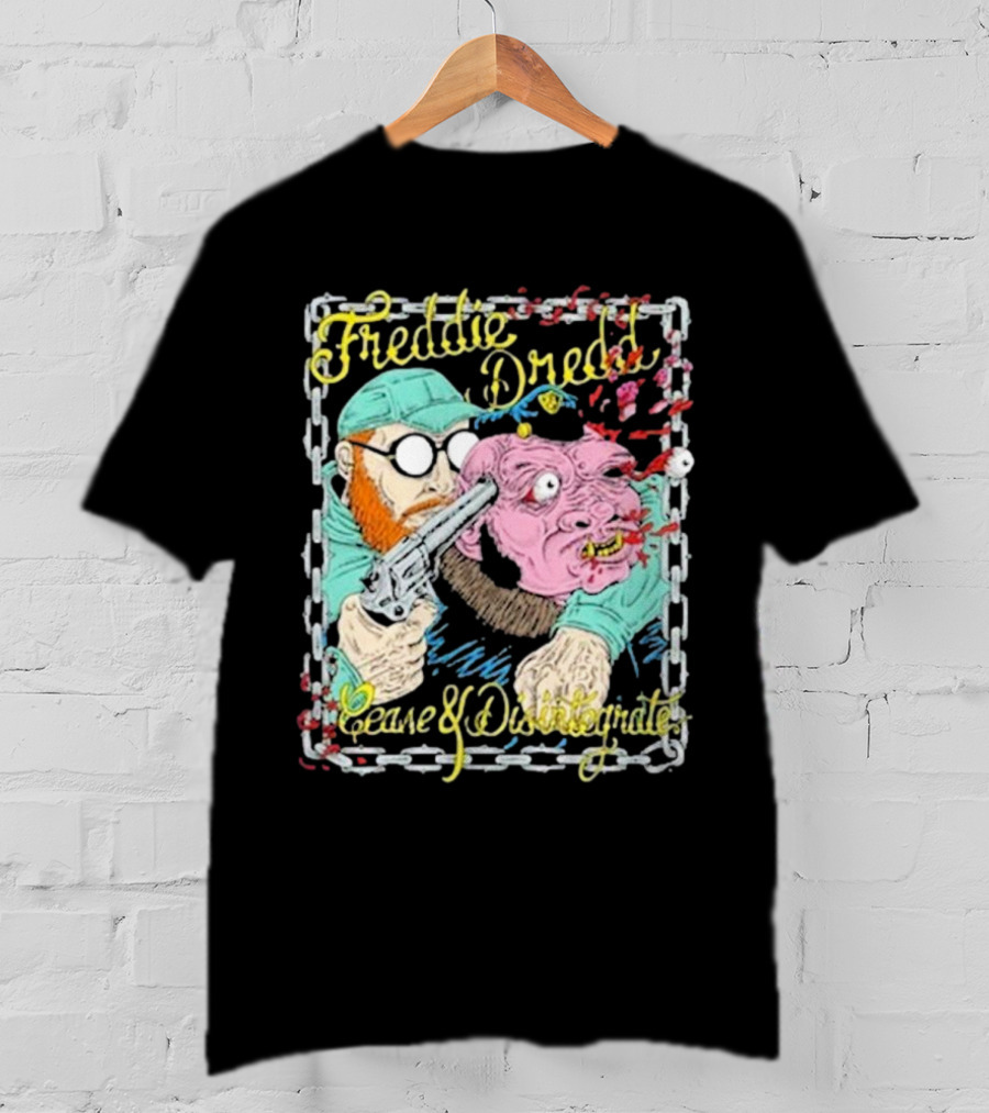 Freddie Dredd Cease And Disintegrate Piggy T-Shirt