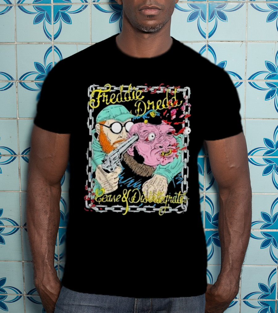 Freddie Dredd Cease And Disintegrate Piggy T-Shirt