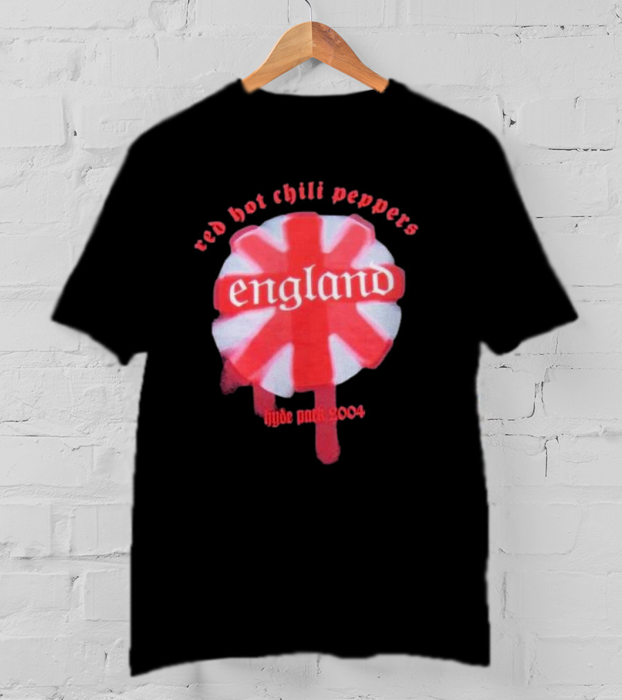 Red Hot Chili Peppers Hyde Park England 2004 T-Shirt