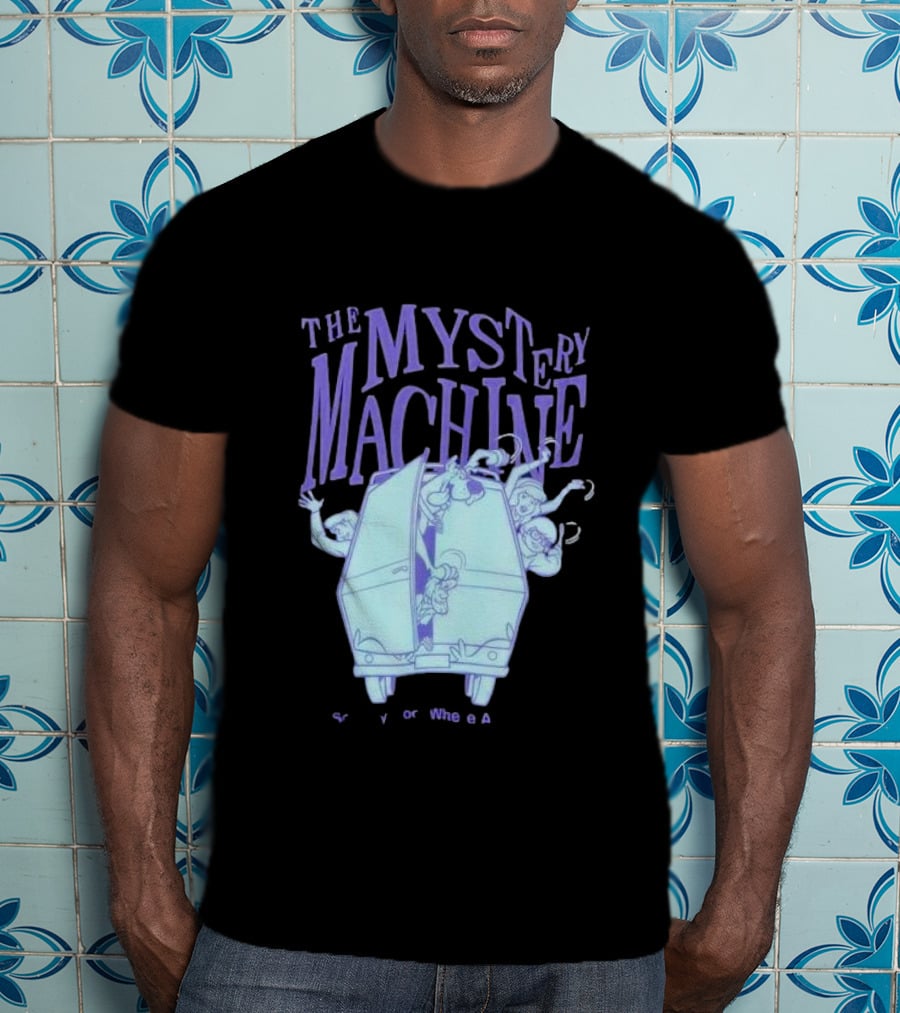 The Mystery Machine Scooby Doo Crew Tonal T-Shirt