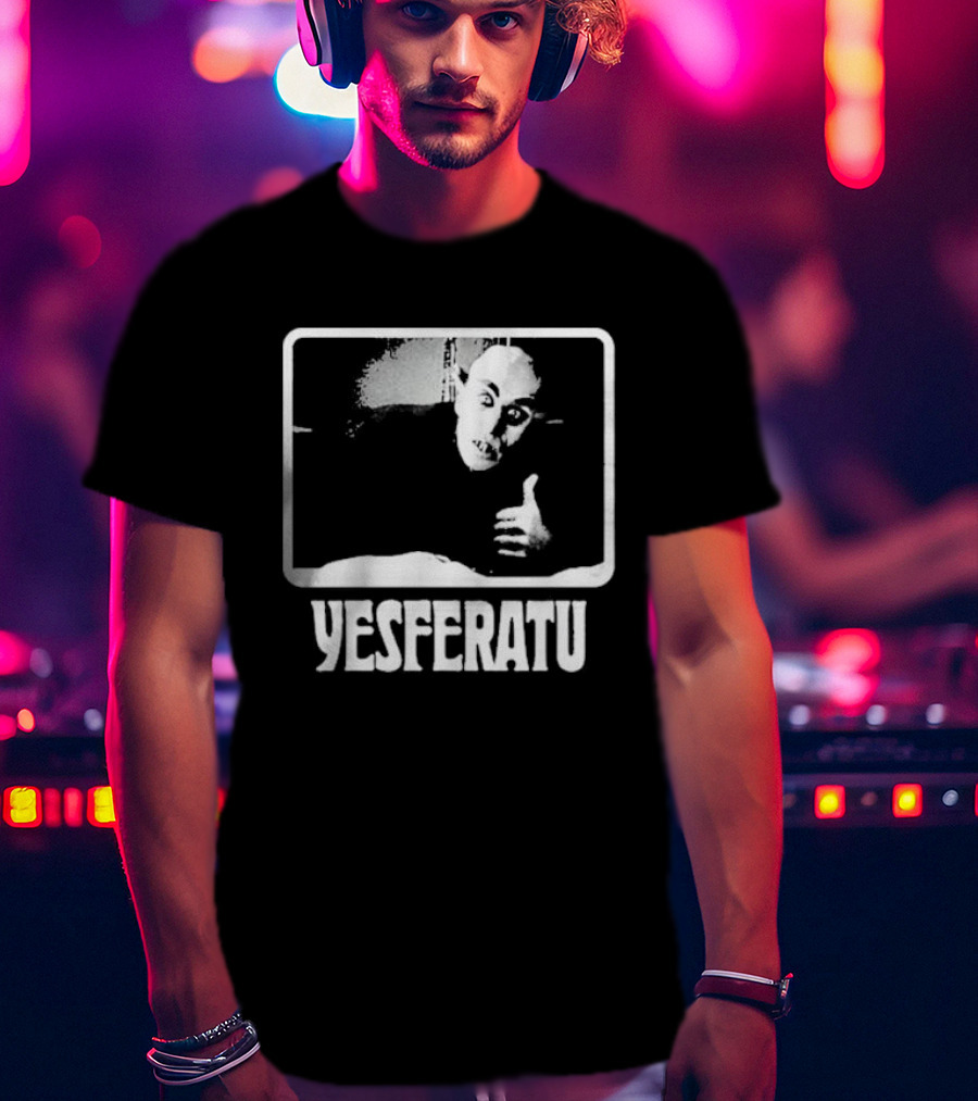 Seán Ono Lennon Yesferatu Nosferatu Vampire Thumbs Up T-Shirt