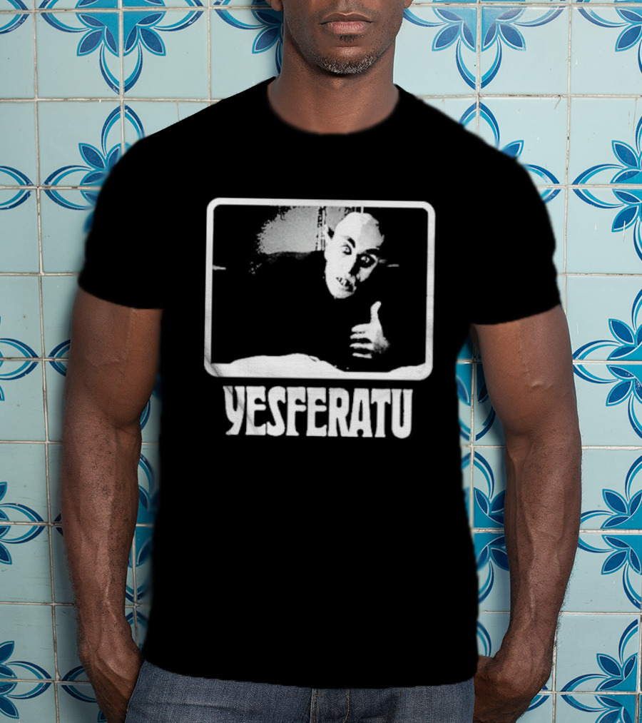 Seán Ono Lennon Yesferatu Nosferatu Vampire Thumbs Up T-Shirt