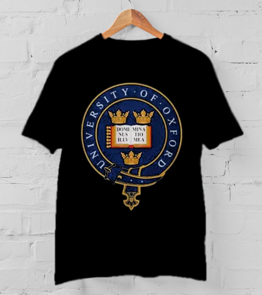 University Of Oxford Emblem Dominus Illuminatio Mea T-Shirt