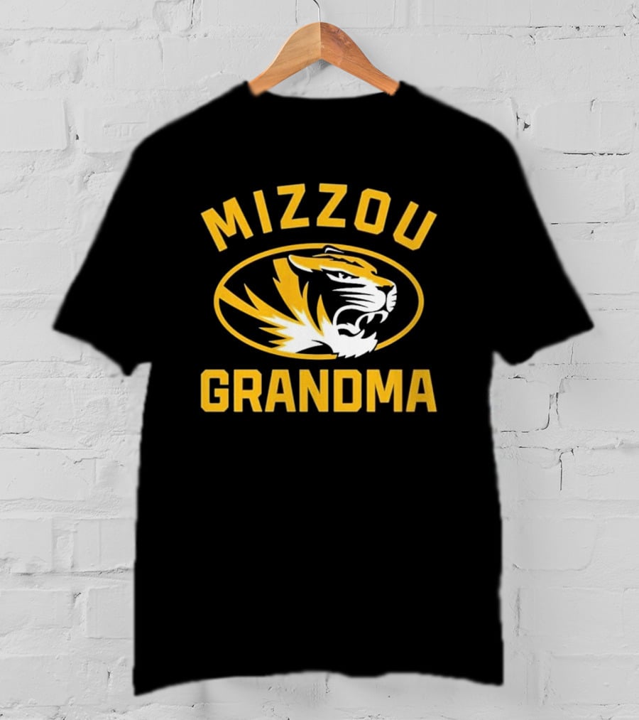 Mizzou Grandma Tiger Head T-Shirt