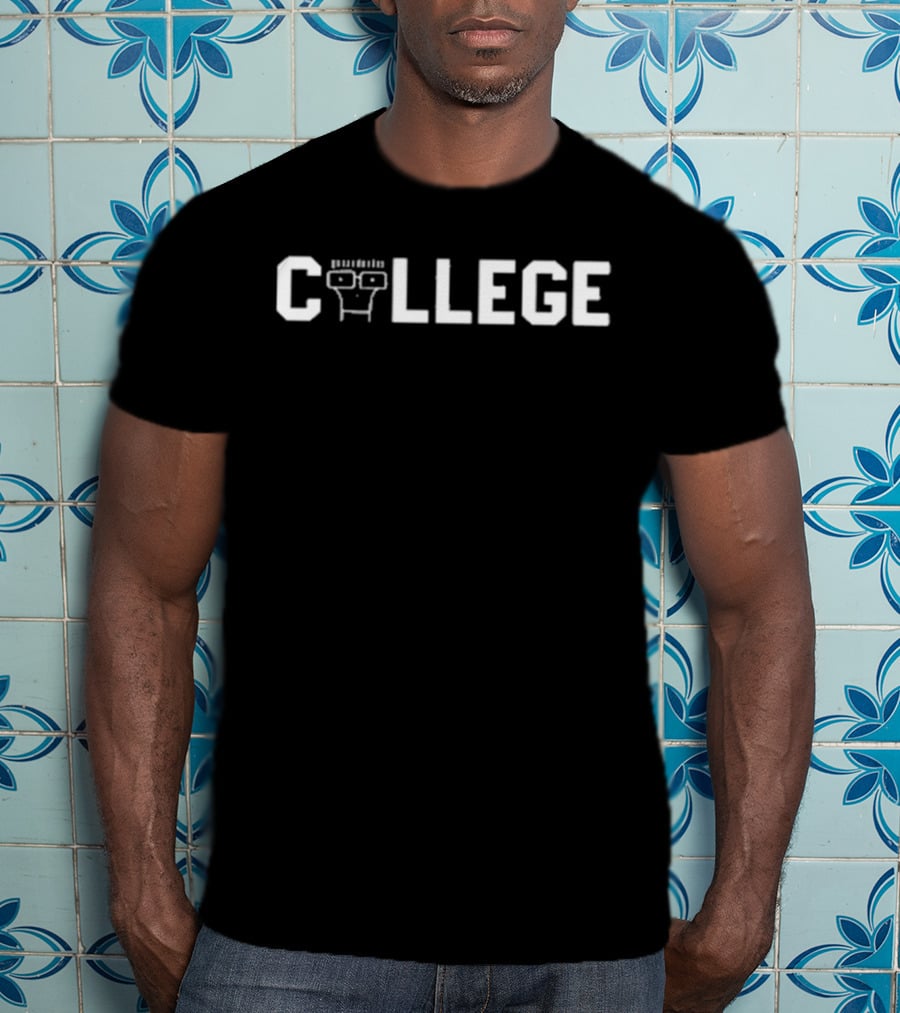 Belushi College Retro Glasses Design Inspired By Animal House T-Shirt