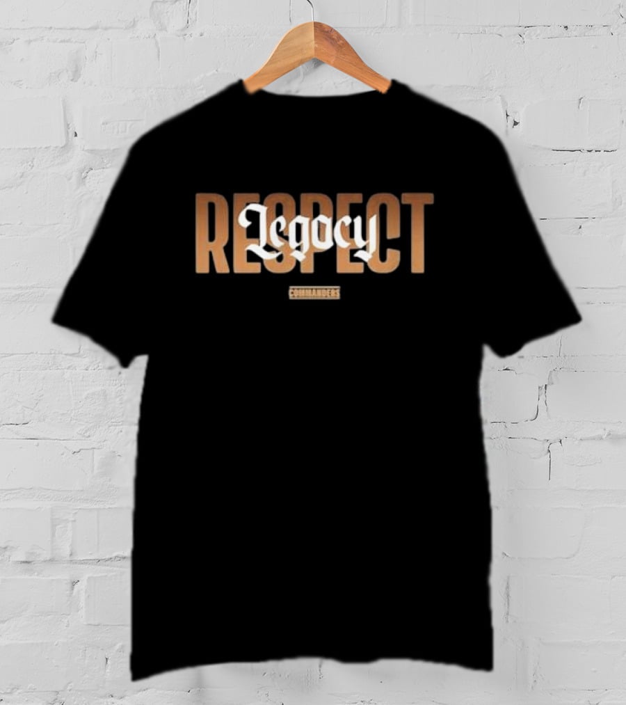Doug Williams Legacy Respect Commanders T-Shirt