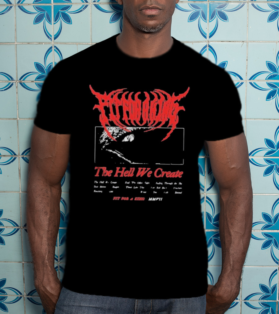 Fit For A King The Hell We Create MMXVI Skull T-Shirt