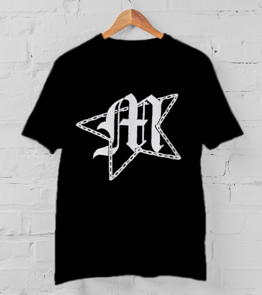 Movements Gothic M Overlapping Chain-Lined Star T-Shirt