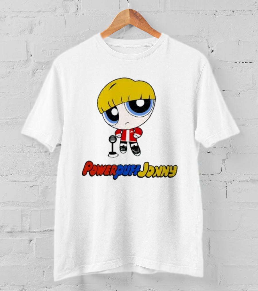 Powerpuff Johnny Microphone T-Shirt