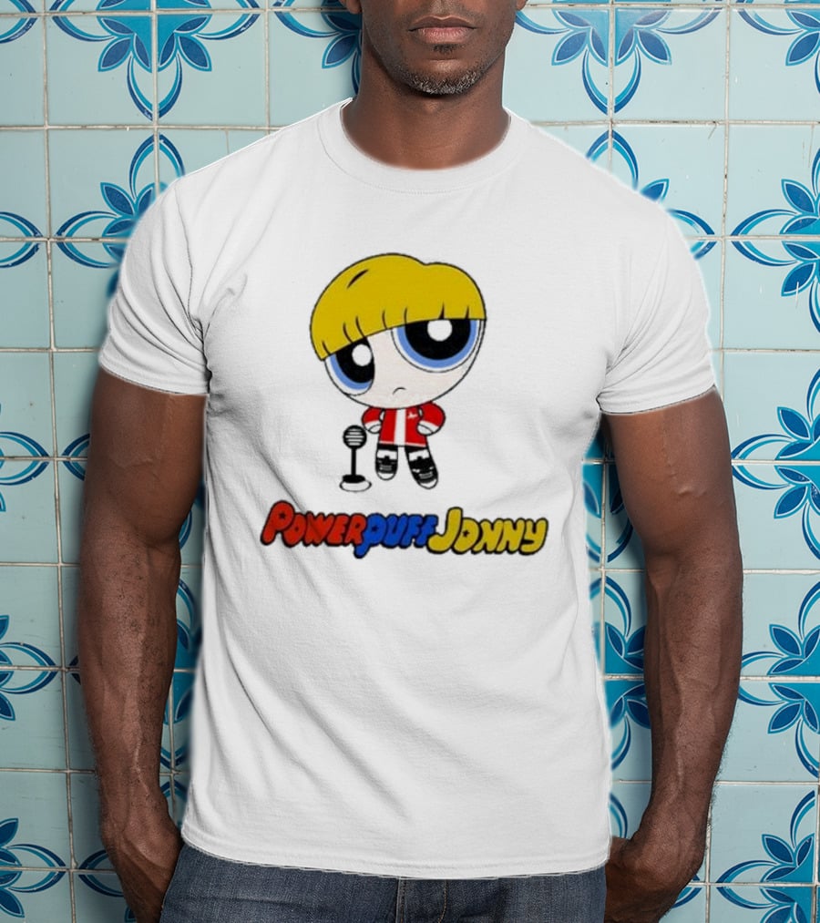 Powerpuff Johnny Microphone T-Shirt