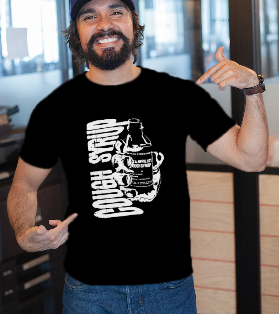 Awful Lot Of Cough Syrup Warning Bottle T-Shirt
