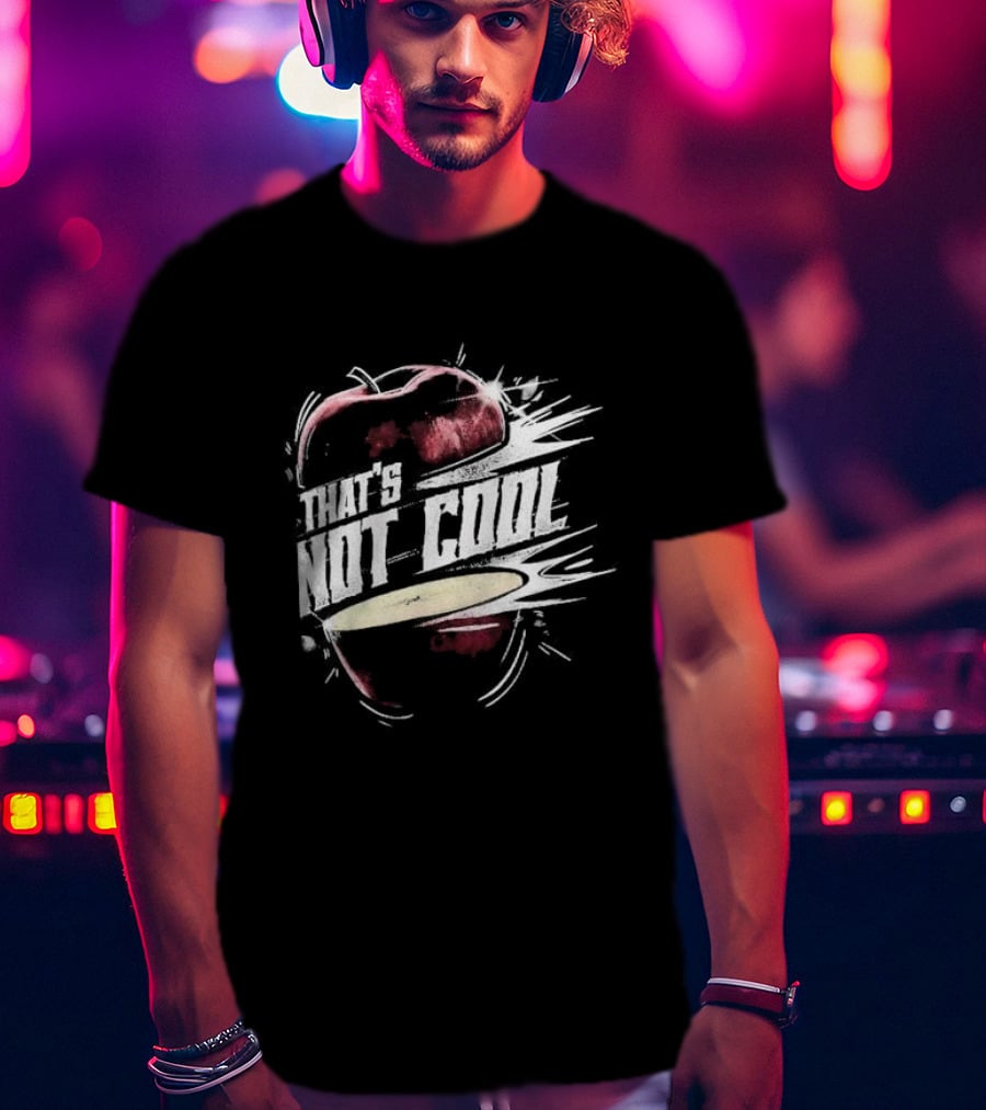 Carlito That's Not Cool Splattered Apple T-Shirt