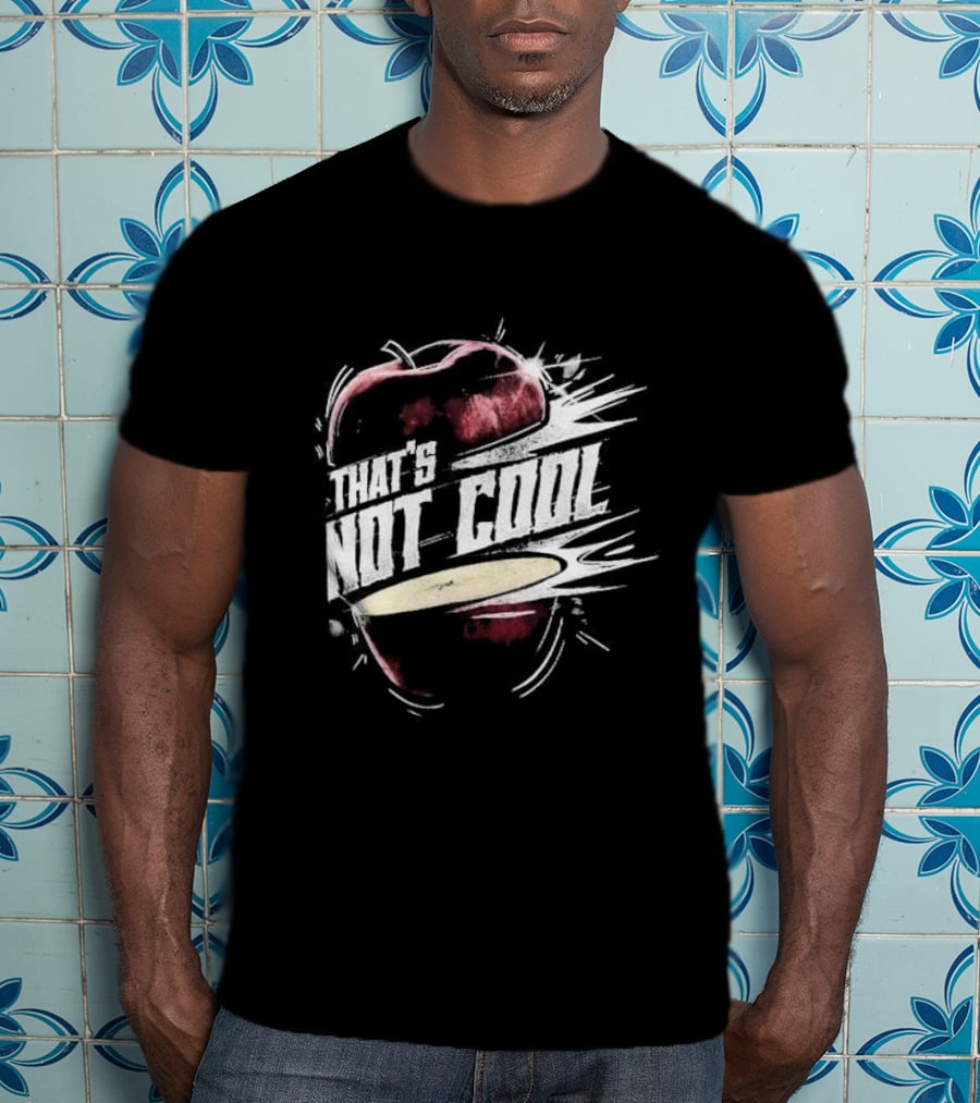 Carlito That's Not Cool Splattered Apple T-Shirt