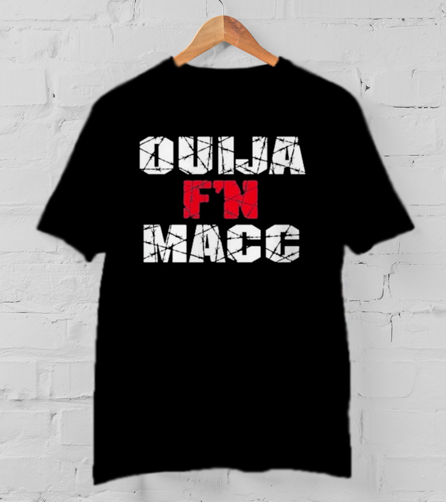 Ouija F’n Macc Grungy White T-Shirt