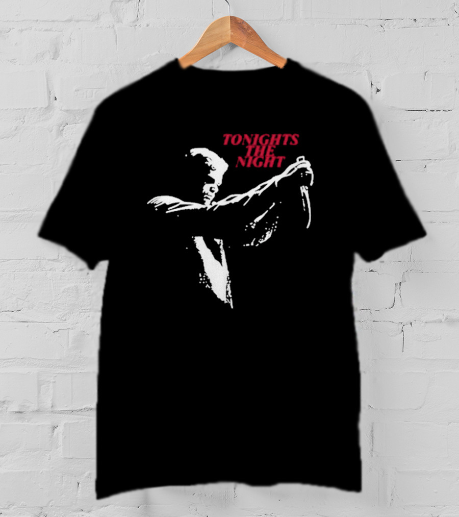 Selected Dexxter Tonight's The Night Bold Image T-Shirt
