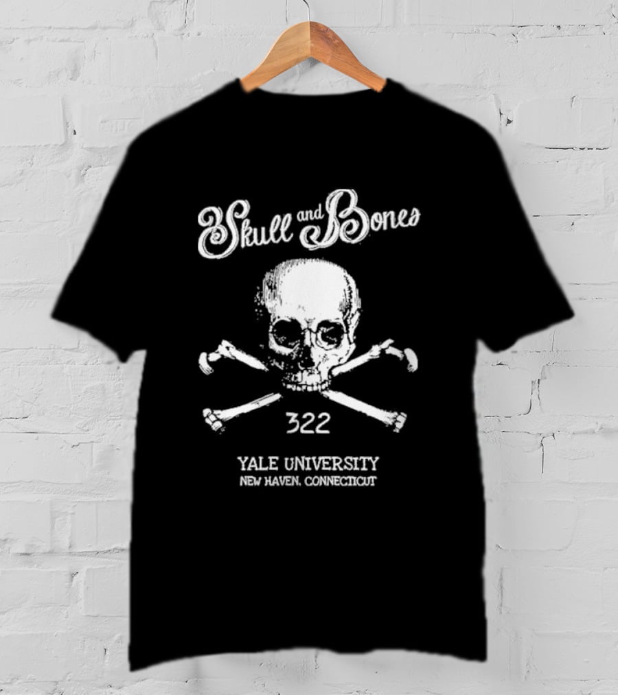 Skull And Bones 322 Yale University New Haven Connecticut T-Shirt