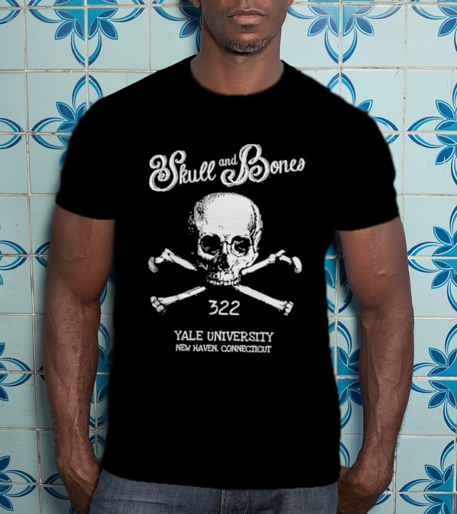 Skull And Bones 322 Yale University New Haven Connecticut T-Shirt