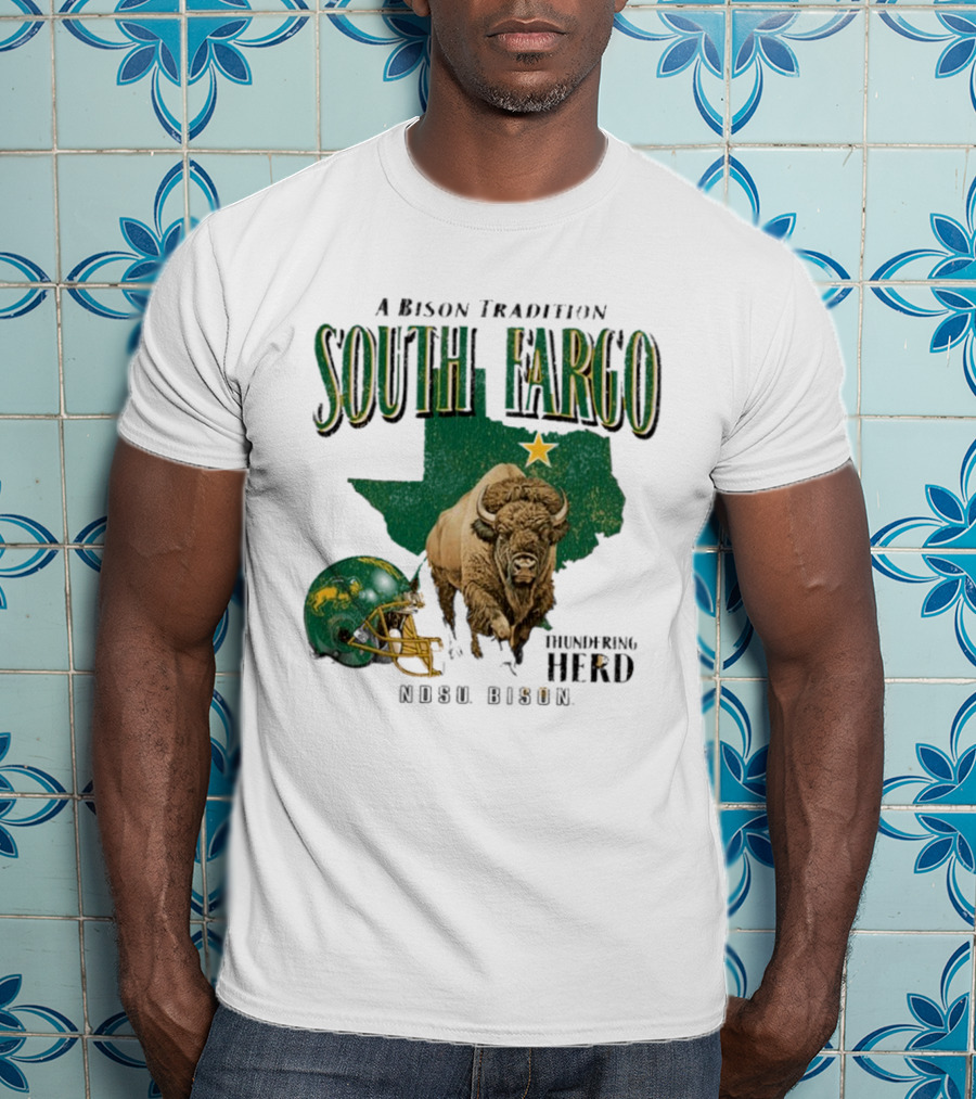 A Bison Tradition South Fargo Thundering Herd NDSU Bison T-Shirt