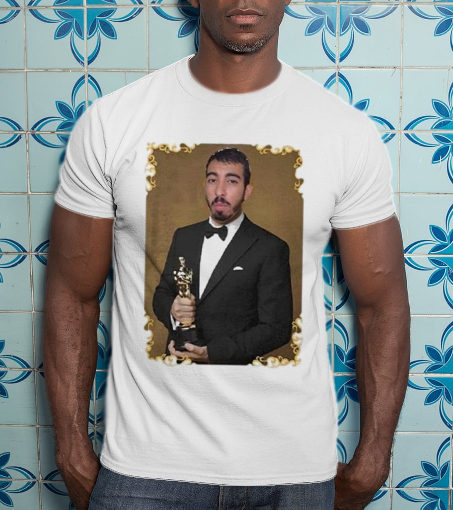 Saleh Jafarawi Mr Fafo Oscar Statue Award Winner T-Shirt