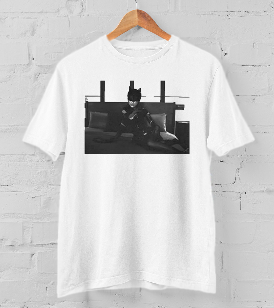 Tbim Photo Catwoman On Bed Scene T-Shirt