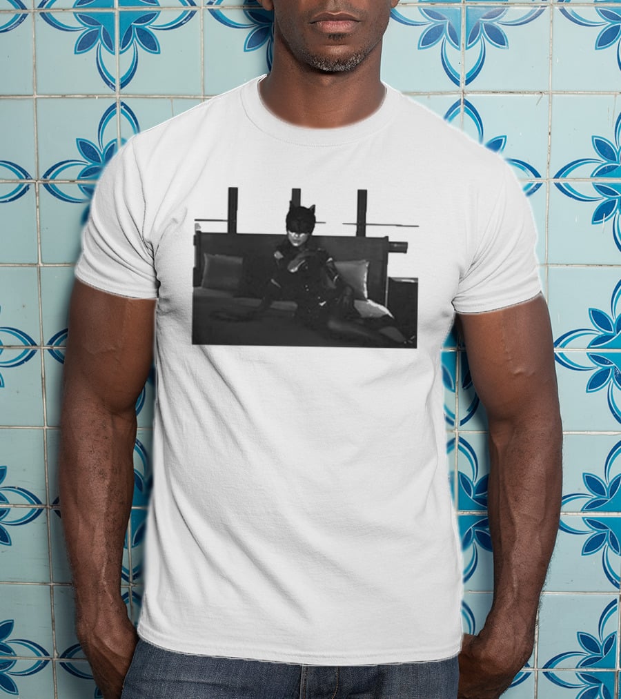 Tbim Photo Catwoman On Bed Scene T-Shirt