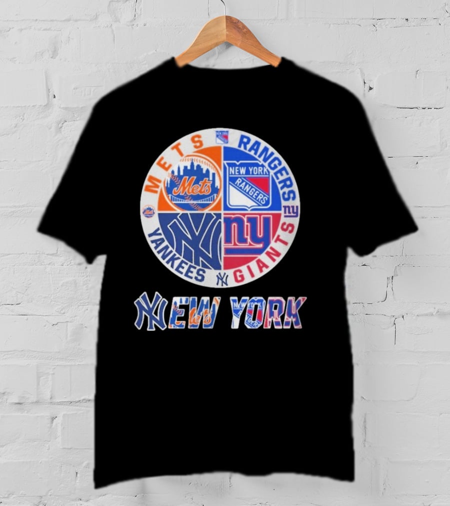 Mets Rangers Giants Yankees New York T-Shirt