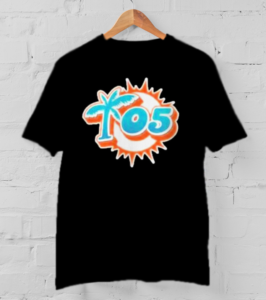 T05 Treeofive Tree O Five Miami Dolphins Retro Zip Up T-Shirt