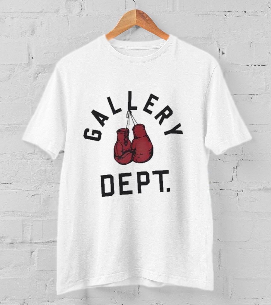 Gallery Dept Red Boxing Gloves T-Shirt