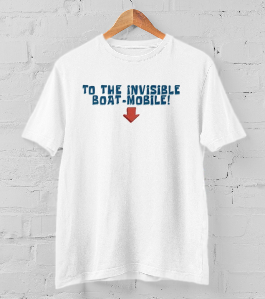 Joe Burrow To The Invisible Boat-Mobile Arrow T-Shirt