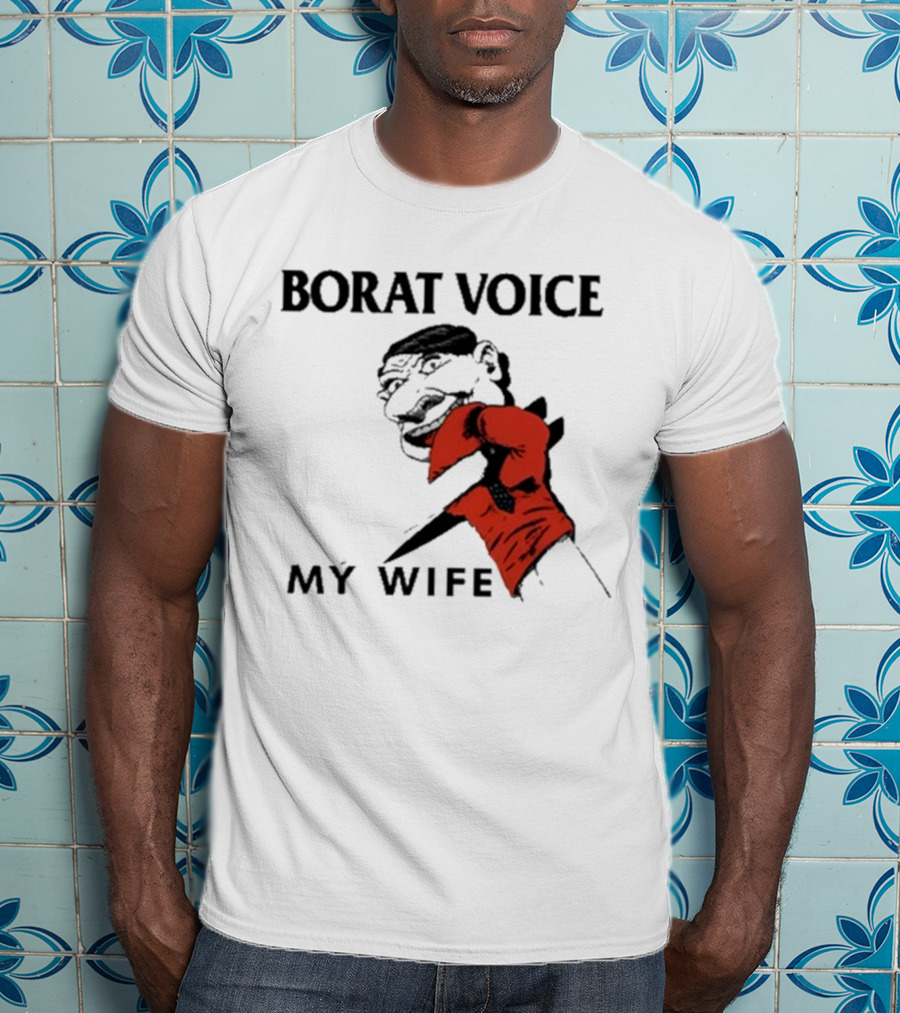 Matt Skiba Borat Voice My Wife Comic T-Shirt