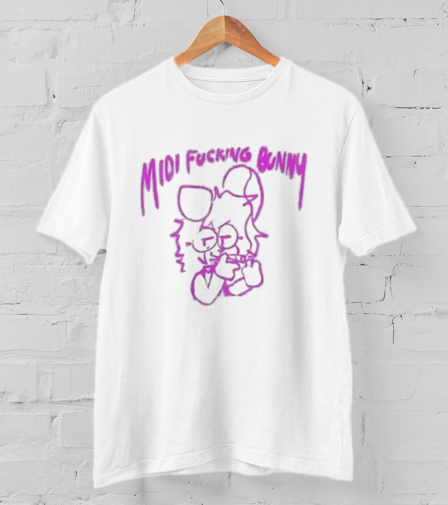 Midi Effin Bunny Effing Bunny Character T-Shirt
