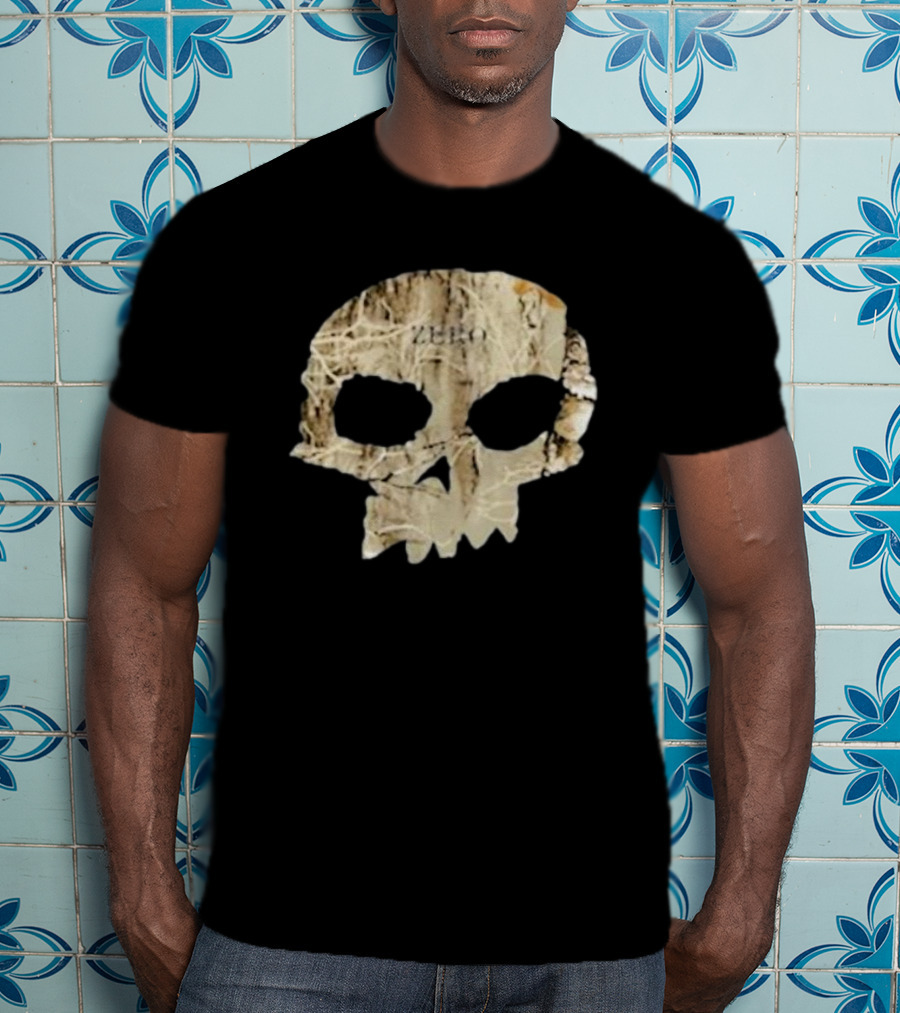 Zero Skateboards Realtree Camo Skull T-Shirt