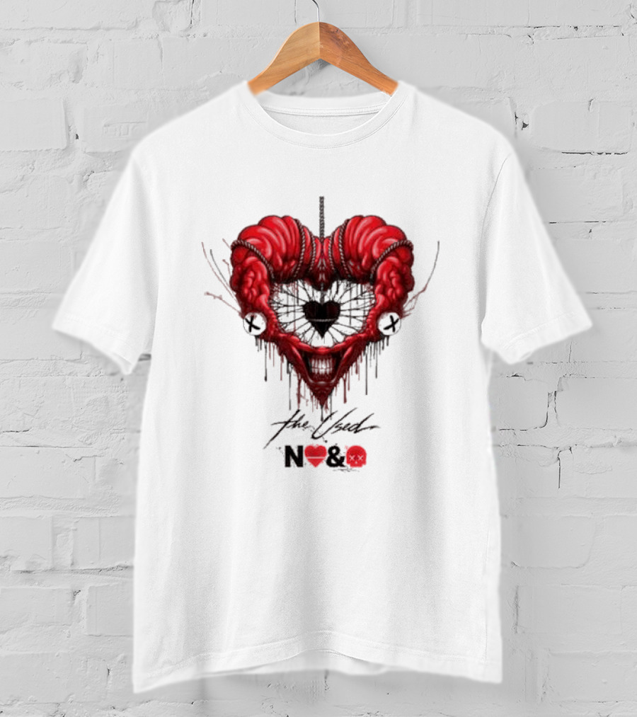 The Used In Love And Death N&XX Heart T-Shirt