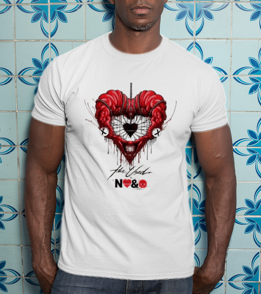 The Used In Love And Death N&XX Heart T-Shirt