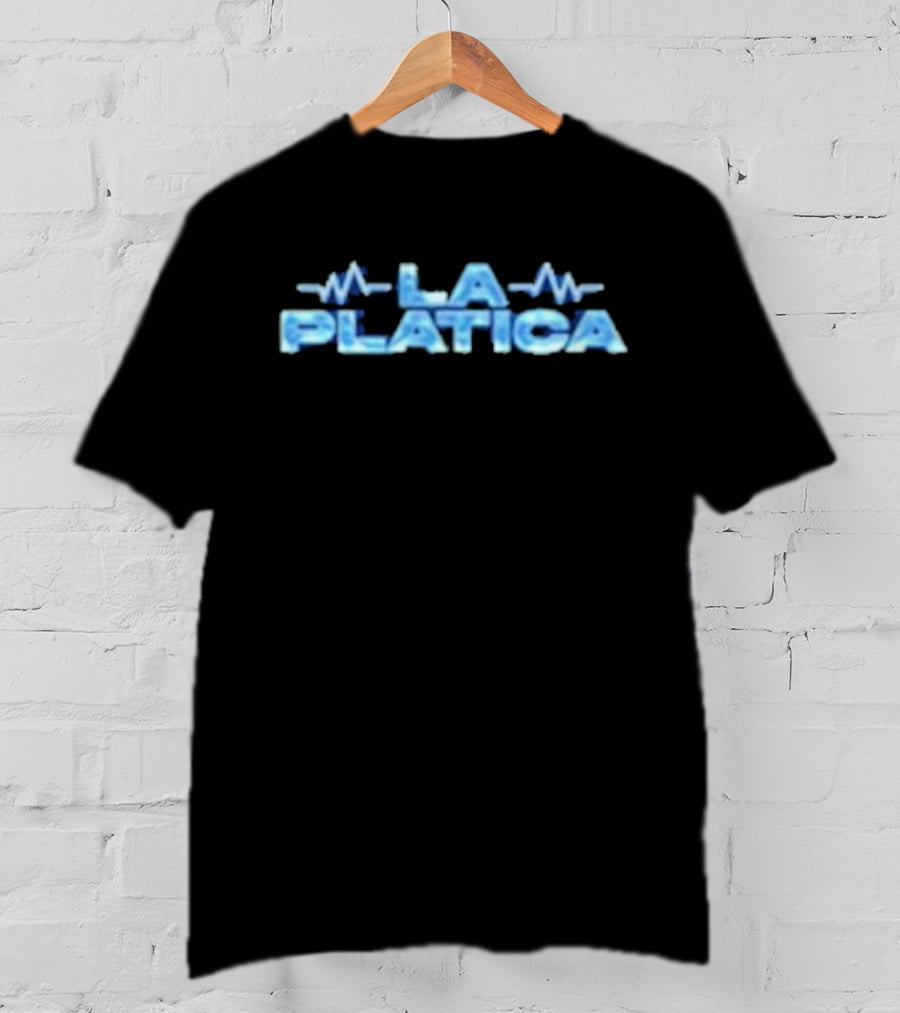 La Platica Podcast New Audio Wave T-Shirt