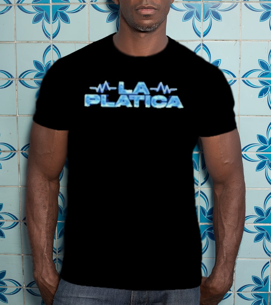 La Platica Podcast New Audio Wave T-Shirt