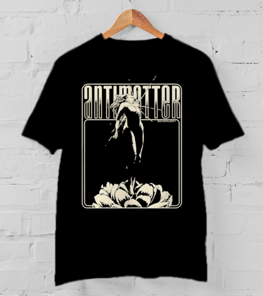 Antimatter Girl Melting Into Flower Bloom T-Shirt