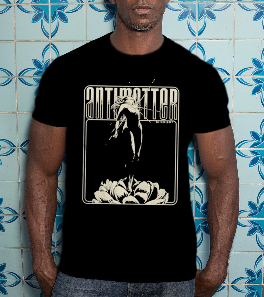 Antimatter Girl Melting Into Flower Bloom T-Shirt