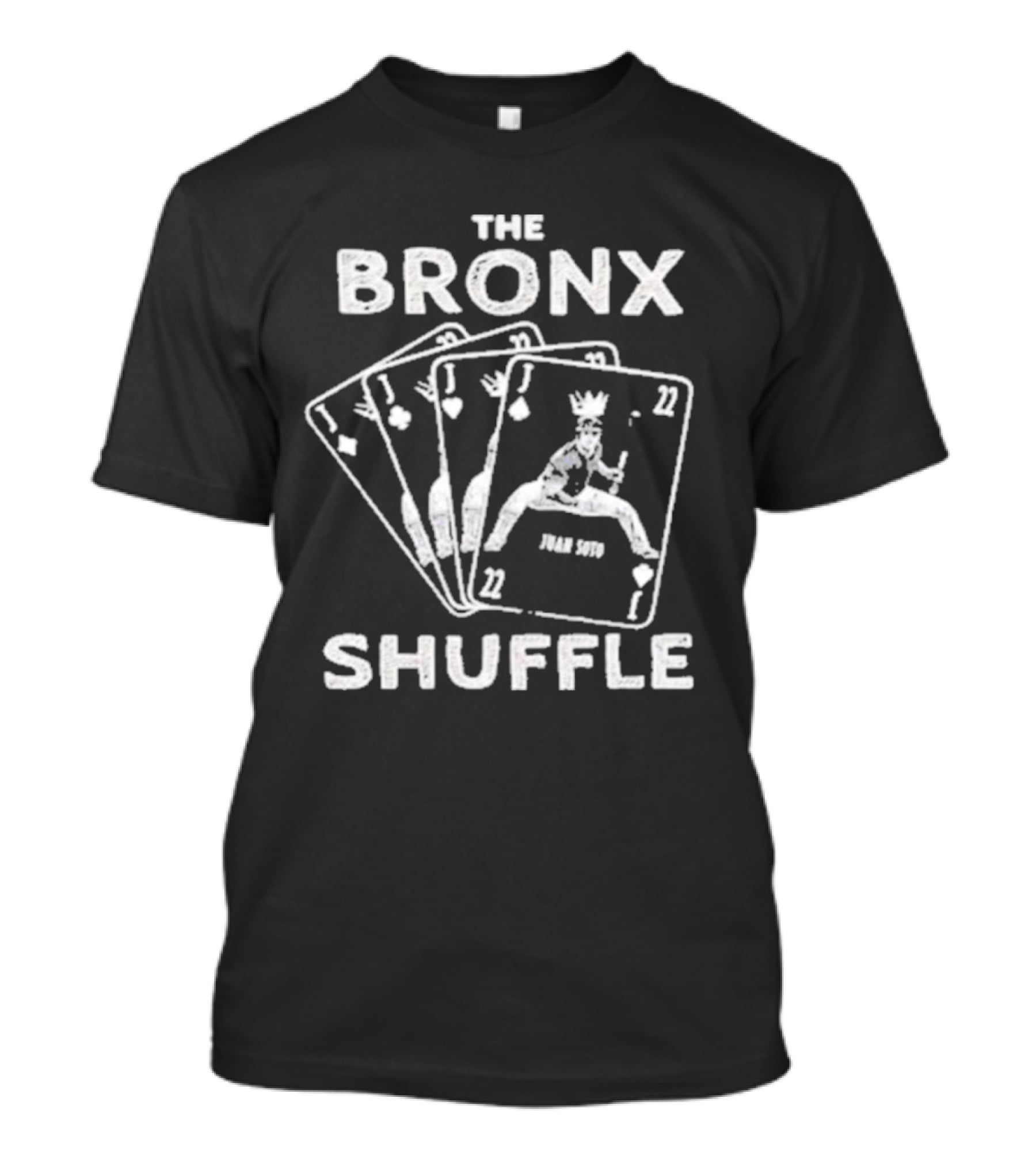 The Bronx Shuffle Juan Soto Playing Cards T-Shirt
