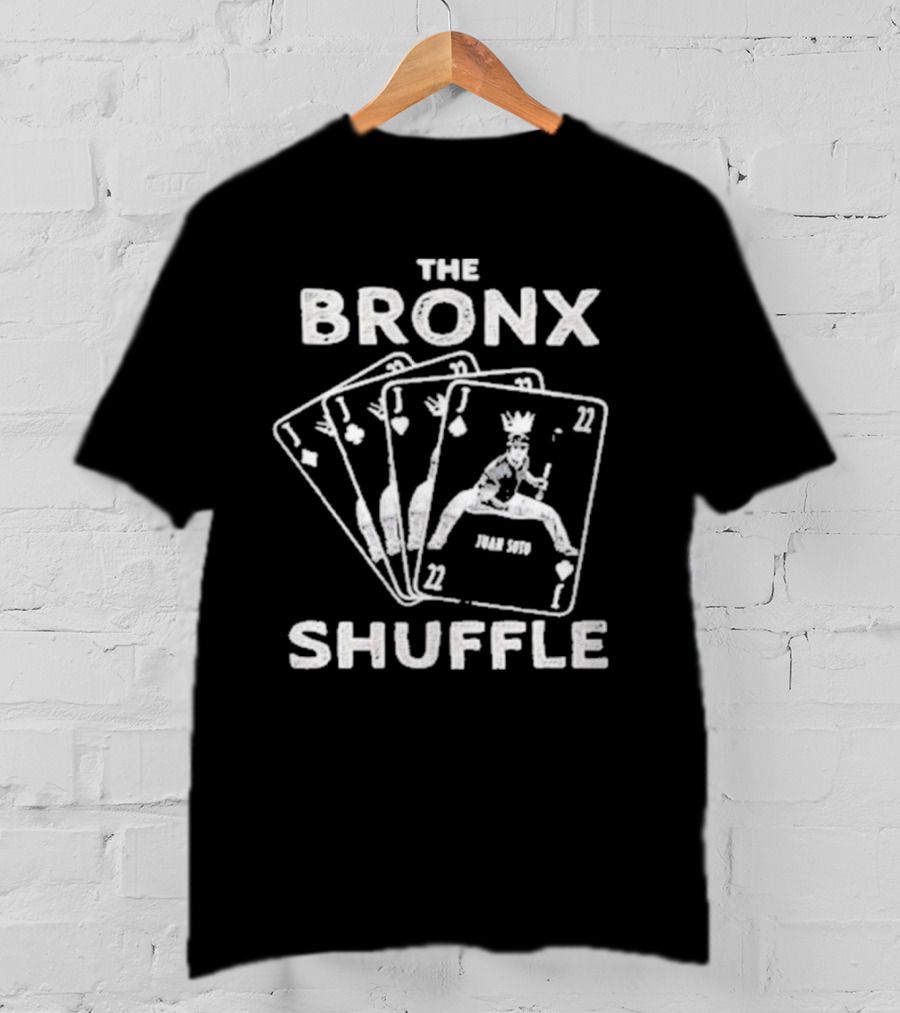 The Bronx Shuffle Juan Soto Playing Cards T-Shirt