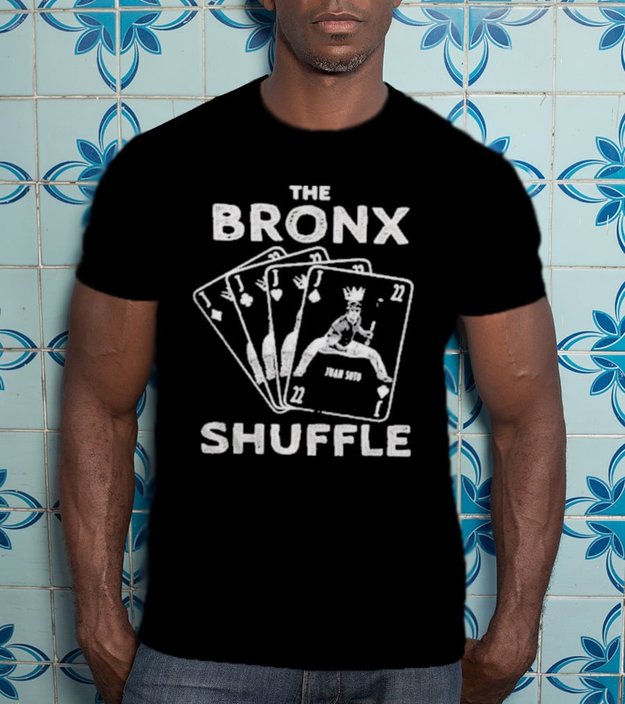The Bronx Shuffle Juan Soto Playing Cards T-Shirt