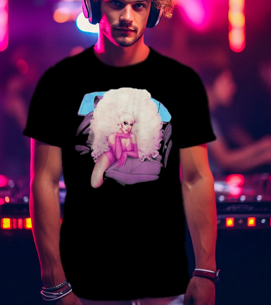 Trixie Mattel Glamorous Blonde Drag In Backseat T-Shirt