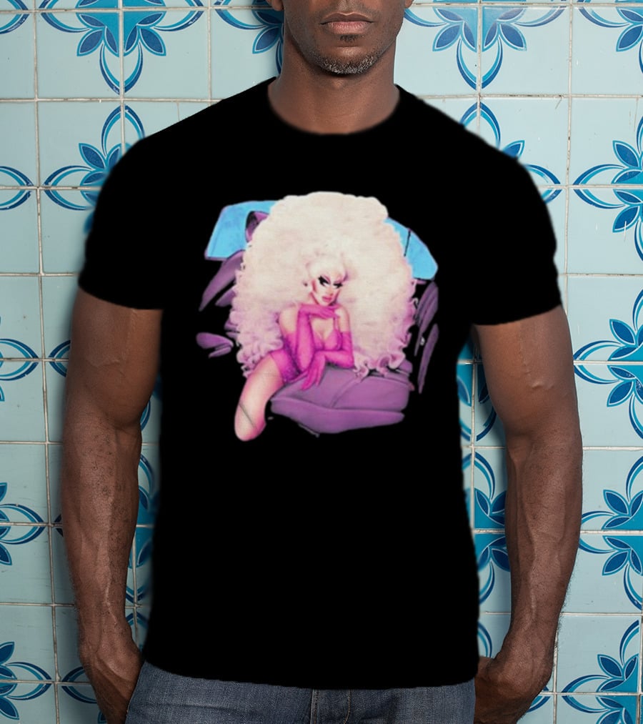 Trixie Mattel Glamorous Blonde Drag In Backseat T-Shirt