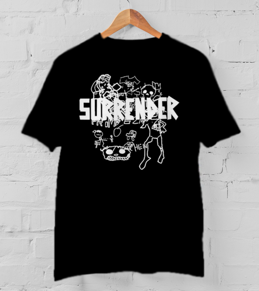 Surrender Ugo Lets Hugo Doodle T-Shirt