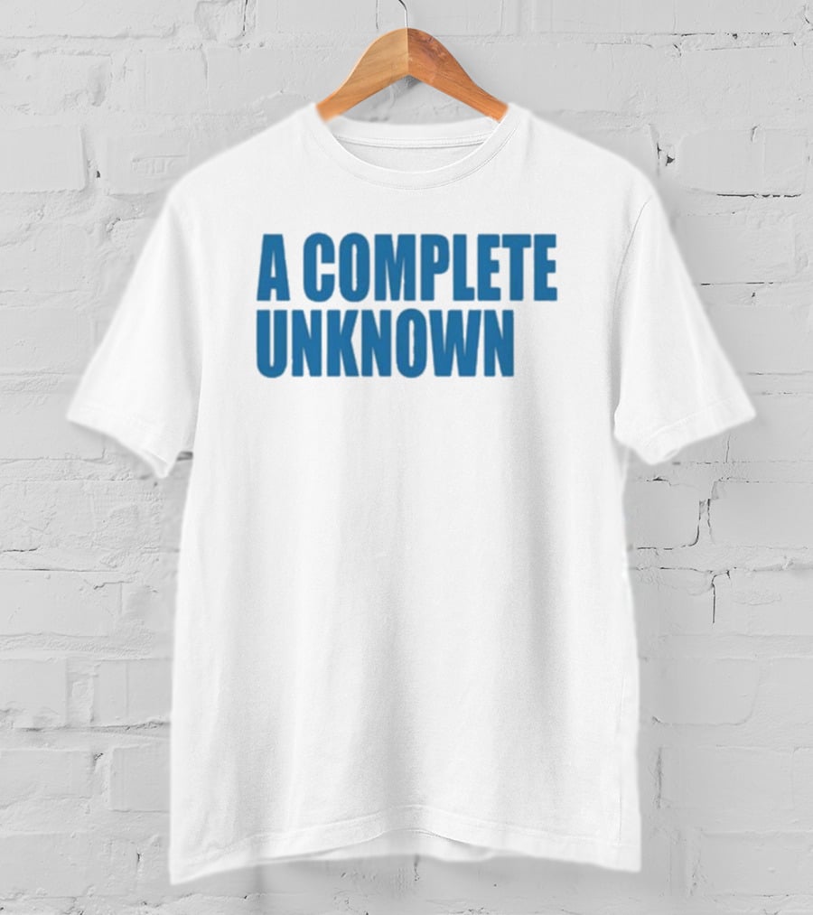 Bob Dylan A Complete Unknown Lyrics Insight T-Shirt