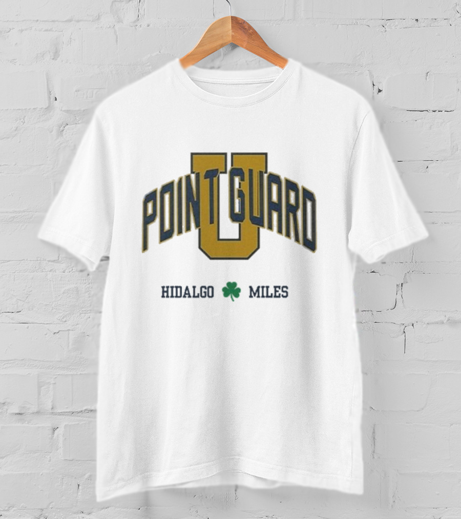 Hidalgo Miles Point Guard U Shamrock T-Shirt