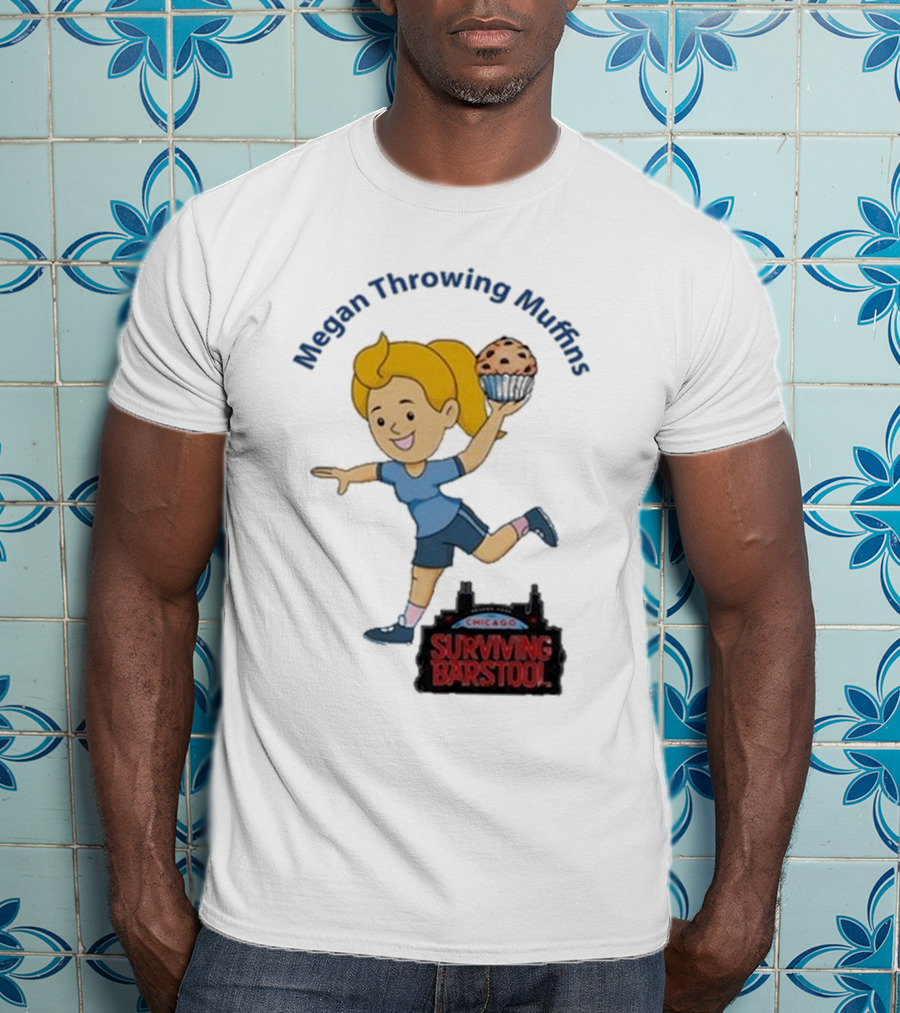 Megan Throwing Muffins Chicago Surviving T-Shirt