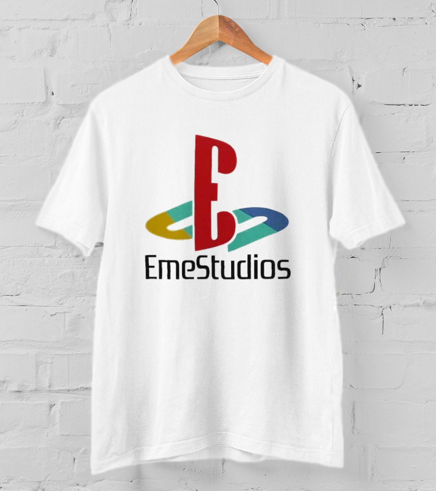 EmeStudios Play Logo With Classic Gaming T-Shirt