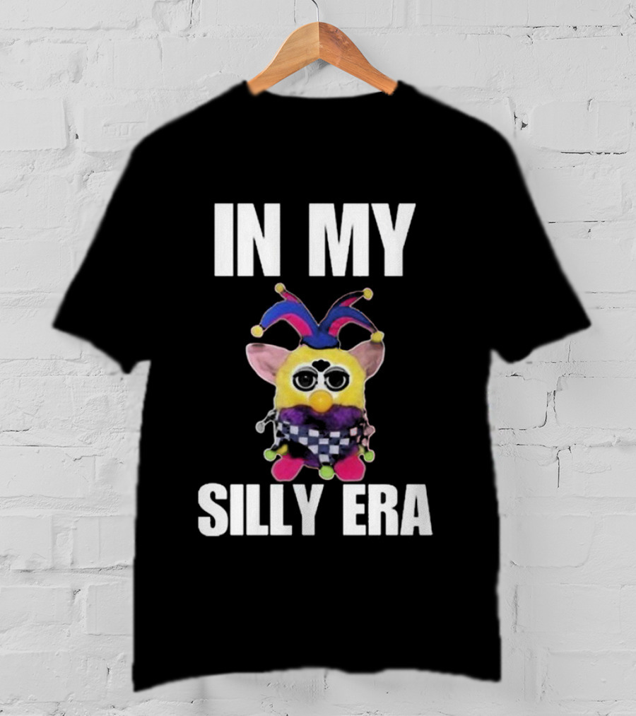 In My Silly Era Furby Jester Costume Fun Retro Vibes T-Shirt